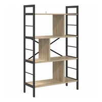 VidaXL Bücherregal 75 x 30 x 123,5 cm Braun