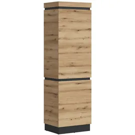 wojcik Corte Garderobenschrank 60 x 45 x 200 cm grau