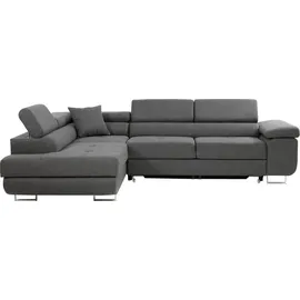 Mirjan24 Ecksofa Torezio, mit Bettkasten und Schlaffunktion, Moderne Schlafsofa (Manila 16, Seite: Links)