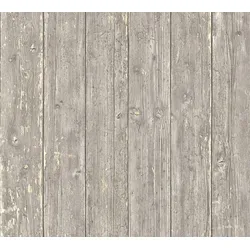 Vinyltapete LIVING WALLS "Pop Up Panel 3D", grau, B:0,52m L:2,5m, Vinyl, Tapeten, Holzoptik Tapete Selbstklebend Holz Panel modern abstrakt Design Optik