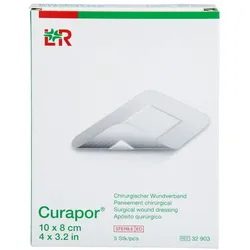 Curapor Wundverband Steril Chirurgisch 8x10 Cm