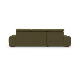 sit&more Eckcouch Mikrofaser 2-Sitzer Grün