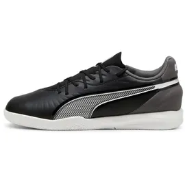 Puma King Match IT Jr Puma Black-Puma White-Cool Dark Gray 35