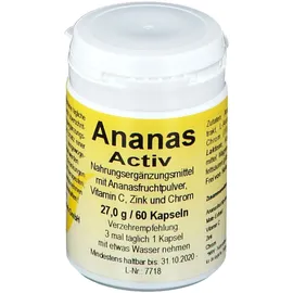 MeRoSan Diätvertrieb GmbH Ananas Aktiv Kapseln