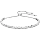 Swarovski Subtle Trilogy Armband, Weiss, Rhodiniert