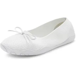 Sneaker Ballerinas, Slipper, Halbschuh, Slip-On-Sneaker ultraleicht VEGAN, Gr. 38, weiß, , 93926751-38