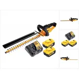 DeWalt DCM 563 P2 Akku Heckenschere 18V 55,8cm + 2x 5,0Ah Akku + Ladegerät