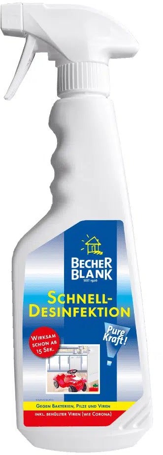 BecherBlank Schnelldesinfektion Desinfektionslösung 0,5 l