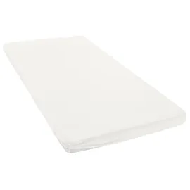 OTTO home Spannbettlaken Baumwolle-Jersey 140 x 200 cm weiß 1 St.