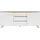 byLIVING Valentin Sideboard 180 x 76 x 38 cm Weiß Holzwerkstoff/Melamin