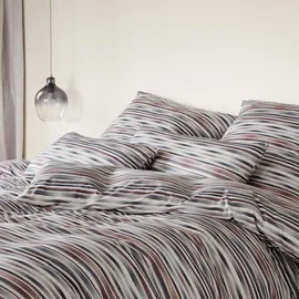 ELEGANTE Desire Gestreift Rot/Blau 40 x 80 cm