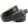 Anthoni Crown Herrengürtel Leder schwarz 95