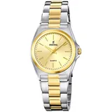 Festina Damenuhr Klassik F20556/3 Armbanduhr Edelstahl silber gold D2UF20556/3 - Silber