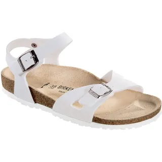 Birkenstock Rio, Damen Sandale, Weiß (WEISS), 35 Schmal - 35