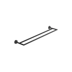 Dornbracht Meta Badetuchhalter 83061979-33 Stichmaß 600 mm, 2-teilig, schwarz matt