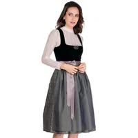 MarJo Dirndl Samt Dirndl 2tlg. - SWANTJE - flaschengrün grün 32