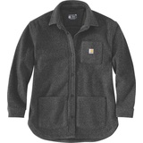 CARHARTT Fleece Blend Overshirt Farbe:Black heather Größe:M