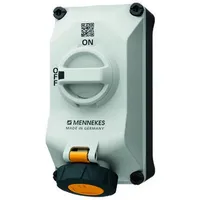Mennekes 5602304G Wandsteckdose DUO 16A3P4h 110V IP69