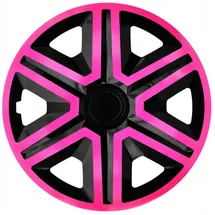 NRM Radzierblende Action schwarz/pink 16 Zoll 4er Set