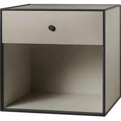 Frame 49 Schrank sandfarbig mit Schublade