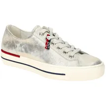 Paul Green Leder-Sneakers in Gold / 38,5