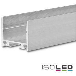 ISOLED LED Aufbau-/ Leuchtenprofil HIDE SINGLE, Aluminium, 200cm, Alu eloxiert ISO-114797
