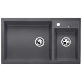 Blanco Metra 9 links felsgrau + Handbetätigung