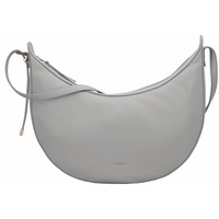 Coccinelle Schultertasche Leder 37 cm light-grey