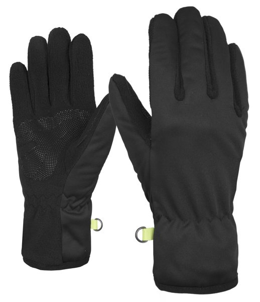 Meru Nuuk Softshell - Softshell-Handschuhe - Herren - Black - XS
