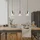 GLOBO Pendelleuchte 3-flg. E27 30 cm Holzoptik/Glas Rauchfarbe