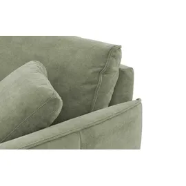 Lounge Collection Eckcouch Flachgewebe 2-Sitzer Grün