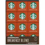 STARBUCKS Breakfast Blend Medium Roast für NESPRESSO (12 x 10 Kapseln)