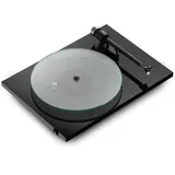 Pro-Ject T2 W, Plattenspieler mit Hi-Res Audio Streaming über WLAN, kompatibel mit Sonos®, HEOS®, Bluesound, WiiM, UPnP (Schwarz)