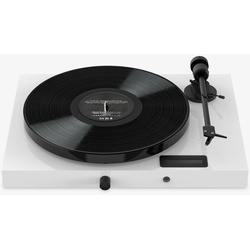 Pro-Ject Jukebox E1 OM5e Platenspeler Ingebouwde Versterker 2x25w – Wit, Plattenspieler, Weiss