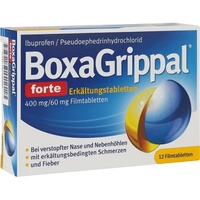 Angelini Pharma Deutschland GmbH BoxaGrippal forte Erkältungstabletten 12 Stück
