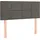 vidaXL Boxspringbett mit Matratze & LED Dunkelgrau 90x190 cm Samt