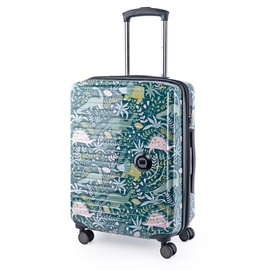 HAUPTSTADTKOFFER Mitte 4-Rollen Cabin 55 cm/ 37-55 l dino floral