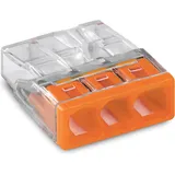 WAGO Verbindungsdosenklemme 3x 0.5-2.5 orange 2273-203