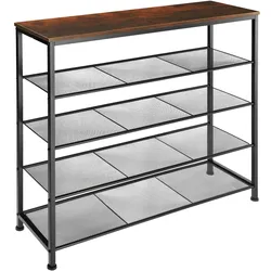 TECTAKE Schuhregal Sheffield 100x30,5x93cm
