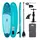 Aqua Marina SUP Board Set Breeze 270 x 76 x 15 cm türkis