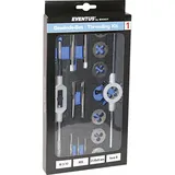 Eventus Gewindeschneidsatz 70607 16teilig HSS metrisch M3, M4, M5, M6, M8, M10, M12