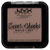 NYX Professional Makeup Sweet Cheeks Matte Blush 5 g So Taupe