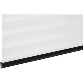 GARDINIA Beschwerungsgewicht GARDINIA "Unterprofil zum Klipsen" Gr. 1, schwarz (schwarz, matt), L:60cm, Aluminium, Beschwerungsgewichte, Serie Flächenvorhang-Technik Atlanta 3-läufig