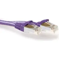 Act Purple 3 meter LSZH SFTP CAT6A patch cable