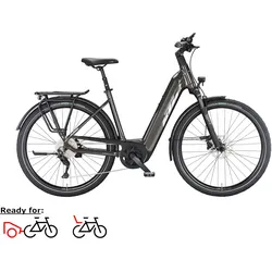 KTM Macina Style 740, Wave, S46 - 750WH, Freilauf, machine grey, 28