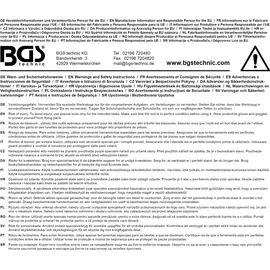 BGS Doppelhaken mit Gelenk zur Demontage von Radialdichtringen