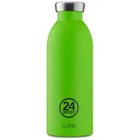 24Bottles Clima Trinkflasche 500 ml in stone lime green