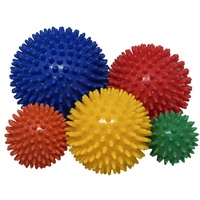 Rehaforum Igelball-Set 5 | Blau, Rot, Orange, Gelb, Grün