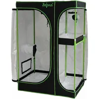 Zelsius - Grow Tent 120 X 90 X 145 Cm Schwarz/grün Pflanzenzucht Indoor
