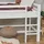 Hoppekids Hochbett ECO Dream 70 x 160 cm Kiefer massiv weiß